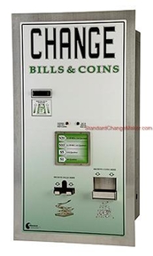 BCX1020RL Automatic Bill To Coin Machines, Bill Changers