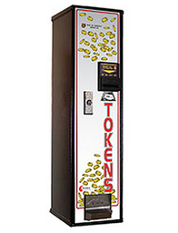 MC-100FL-Tok Standard Change-Maker Bill to Token Changer / Dispenser | Front Load Token Changer-Cash Acceptance Only