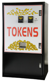 MC-930-DA-Tok Standard Change-Maker-Bill to Token Dispenser/Changer Stand Alone | Front Load Token Changer-Cash Acceptance Only