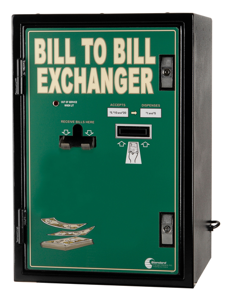 BX-1030FL Standard Change-Maker (3) Denomination Bill To Bill Changer/ Dispenser