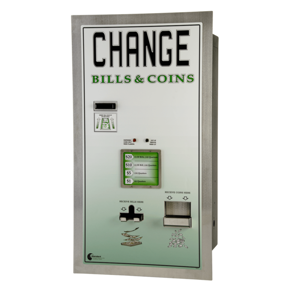 BCX1020RL Automatic Bill To Coin Machines, Bill Changers