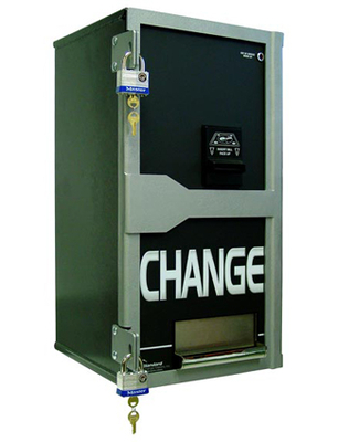 MC-200 Bill to Coin Changer holds 6,400 Qtrs Perfect for Laundry Mats 